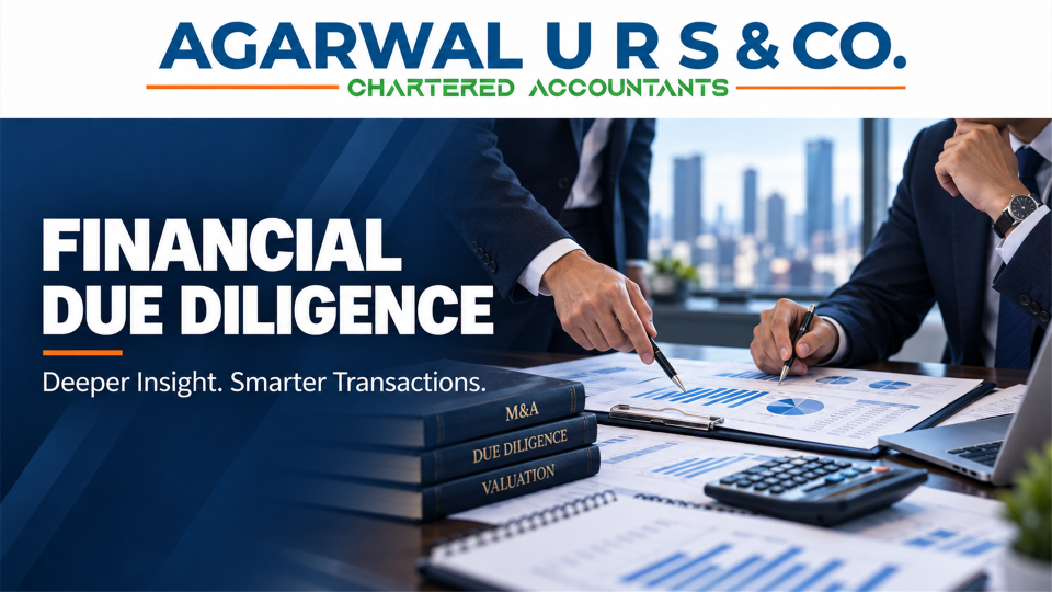 Financial Due Diligence Services: Mergers and Acquisitions Audit, Process & Solutions