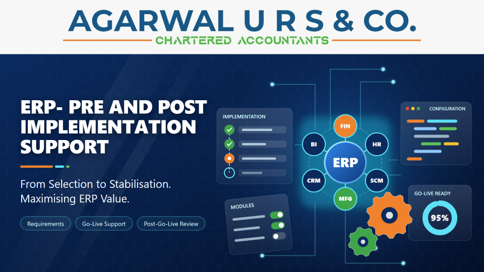 ERP- Pre and Post Implementation Support