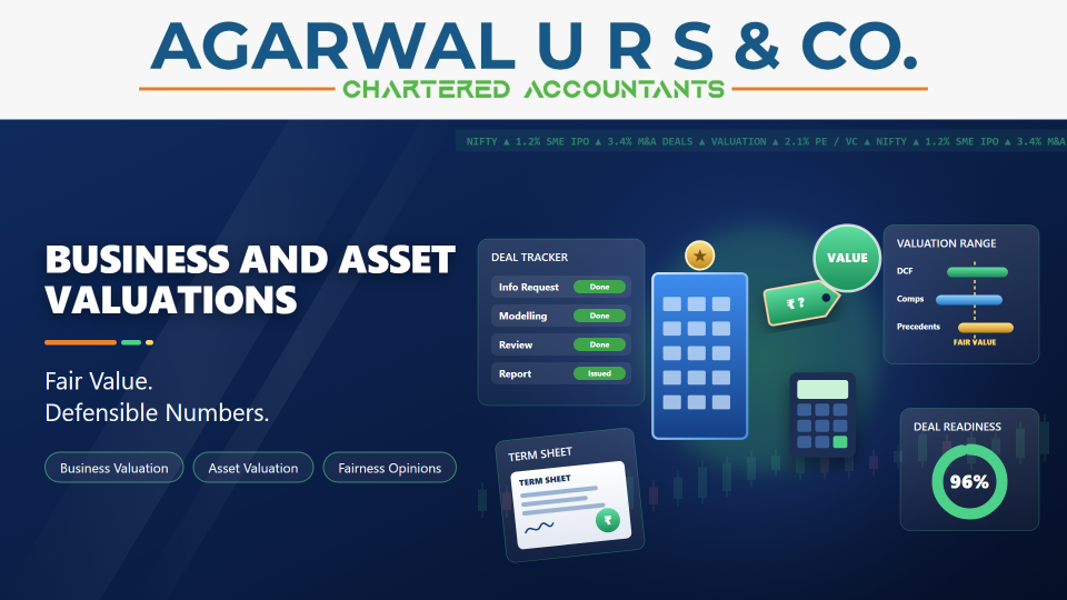 Business and Asset Valuations