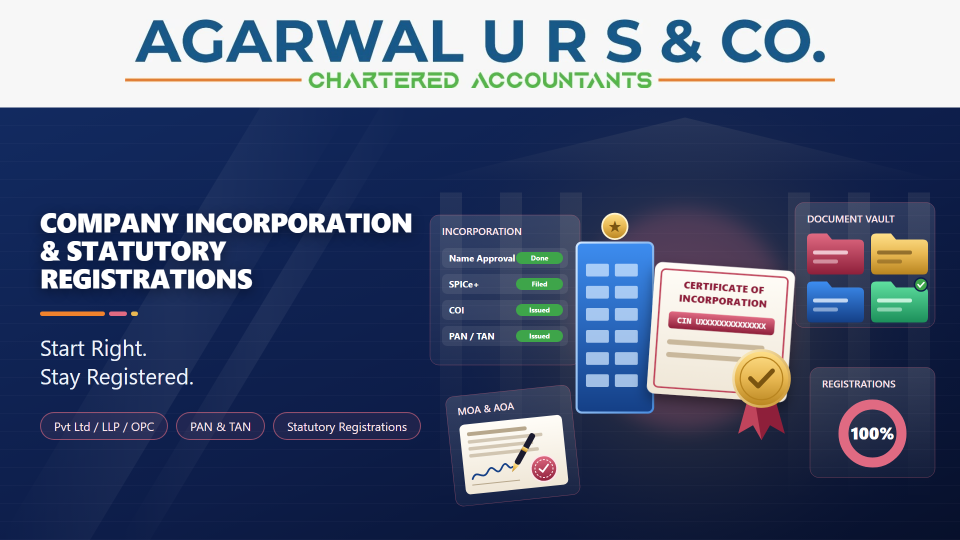 Company Incorporation & Statutory Registrations