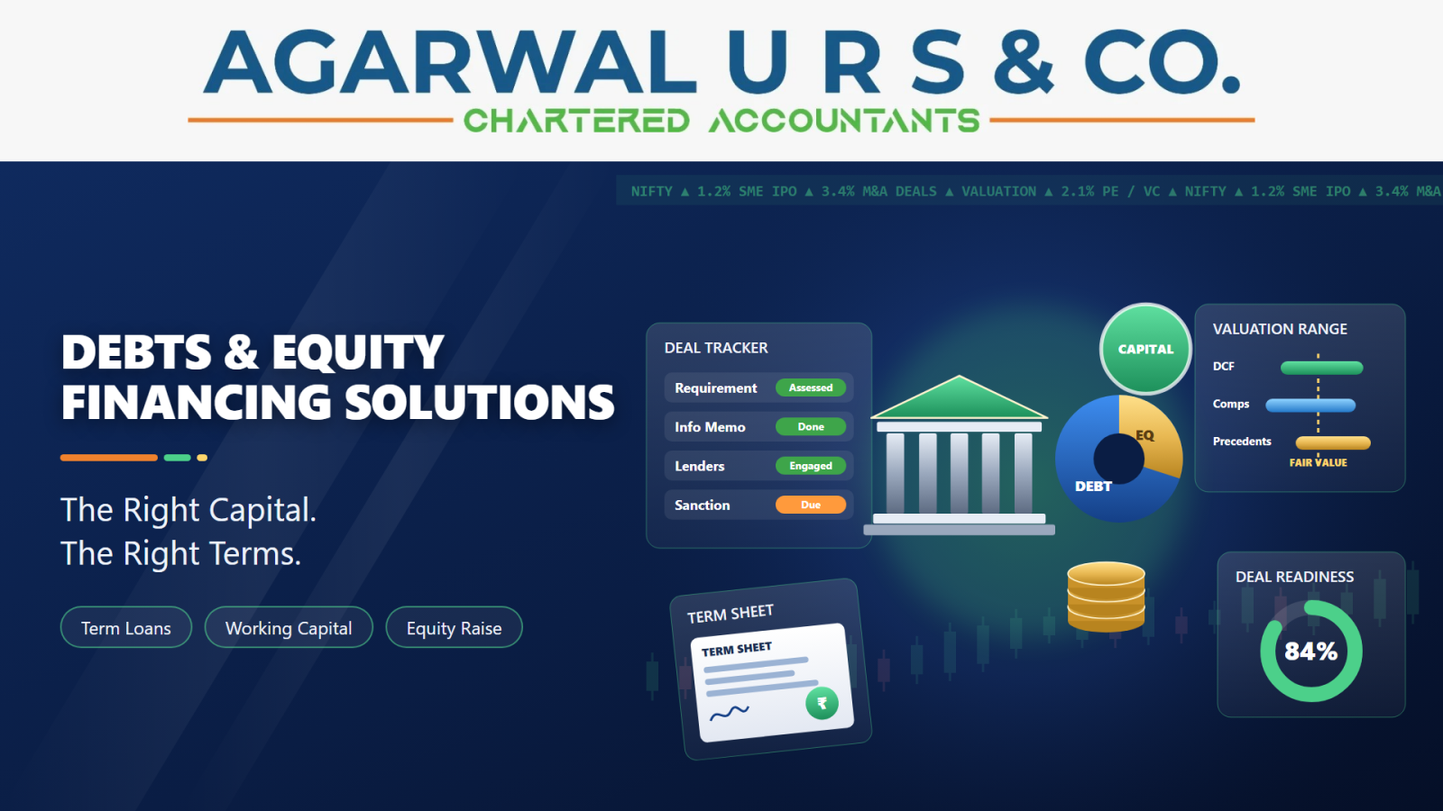 Debts & Equity Financing Solutions